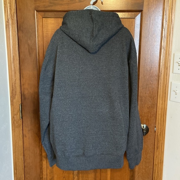 HWD Halfway Dead Men’s Pullover Dark Gray Graphic Hoodie Size Large NWTS - Picture 6 of 11